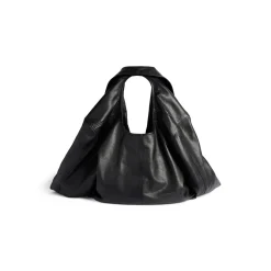 Men's Garde Robe Leather Jacket Bag in Black