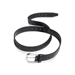 Men's Half Moon Belt in Black