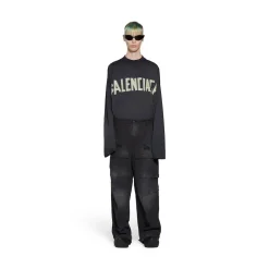 Men's Large Cargo Pants in Black