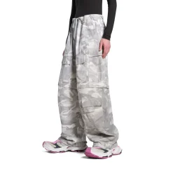 Men's Large Cargo Pants in Light Grey