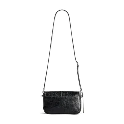 Men's Le Cagole Mini Flap Bag in Black