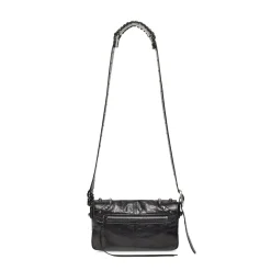Men's Le Cagole Xs Flap Bag in Black