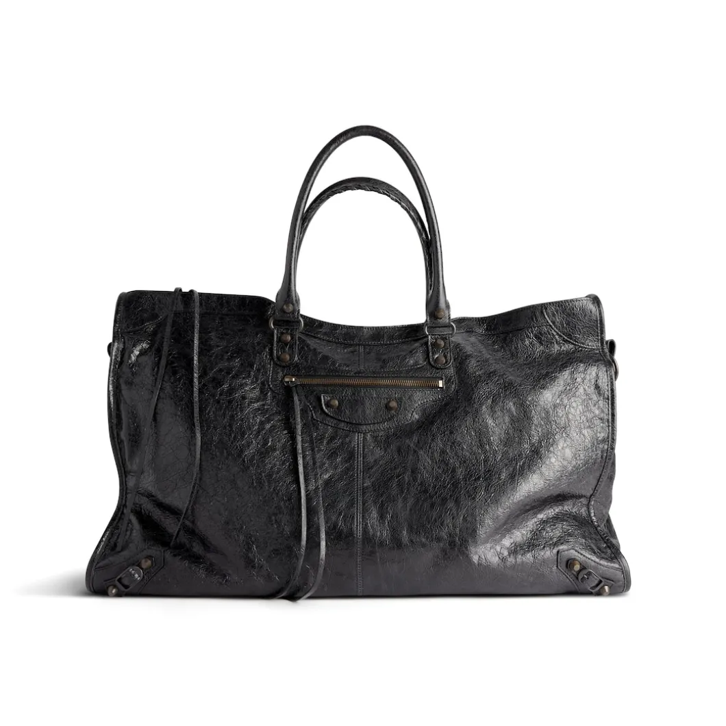 Men's Le City Travel Bag in Black
