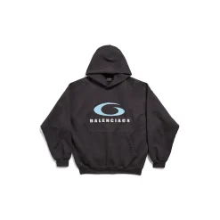 Men's Loop Sports Icon Hoodie Medium Fit in Black