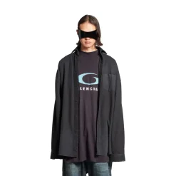 Men's Loop Sports Icon Layered Shirt in Black
