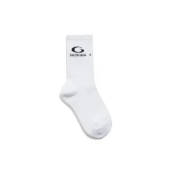 Men's Loop Sports Icon Socks in White
