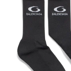 Men's Loop Sports Icon Socks in Black