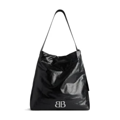 Men's Monaco Medium Hobo Bag in Black