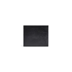 Men's Monaco Square Folded Wallet in Black