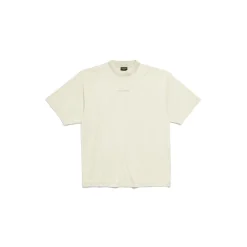 Men's New Balenciaga Back T-shirt Medium Fit in Grey