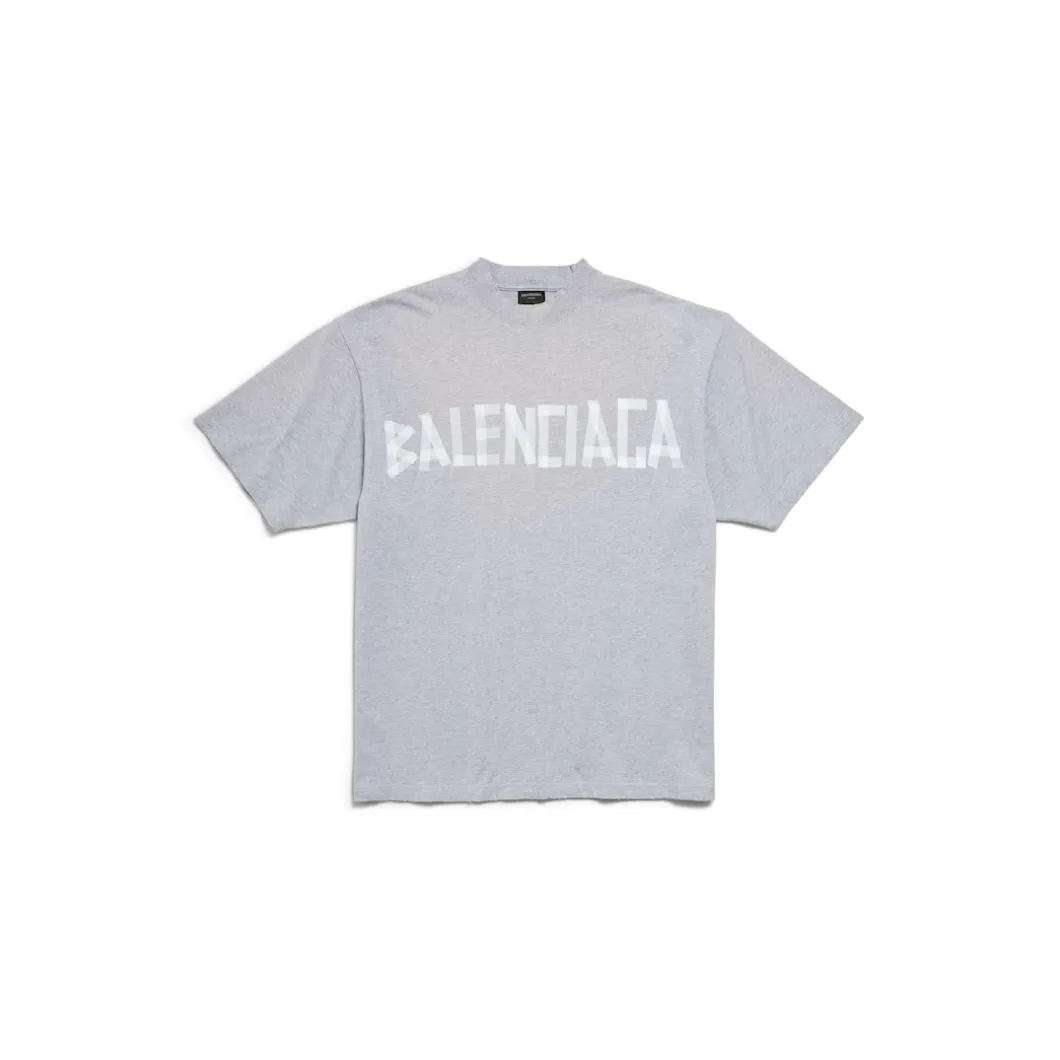 Men's New Tape Type Tr T-shirt Medium Fit in Grey