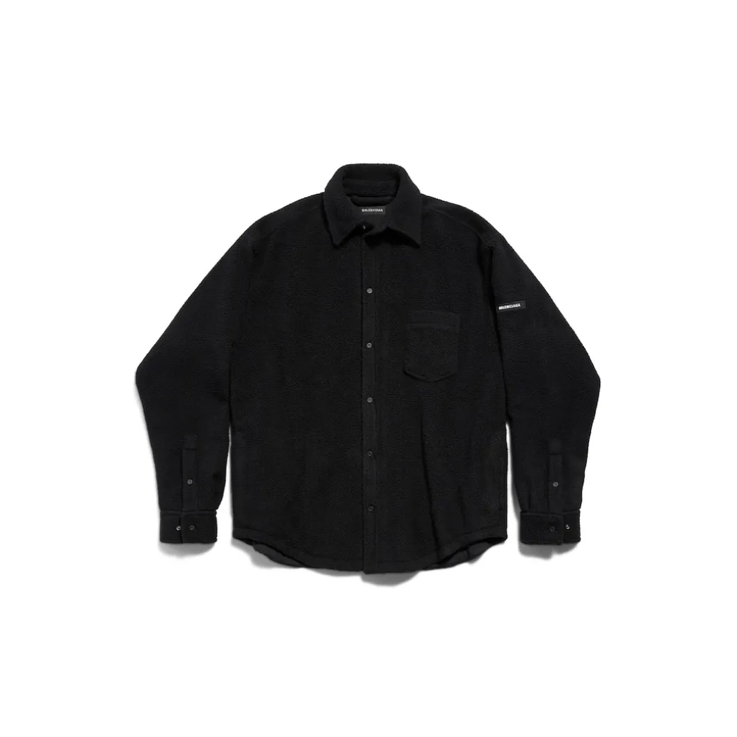 Men's Overshirt in Black
