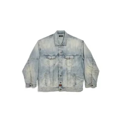 Men's Oversized Jacket in Blue