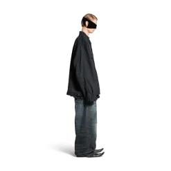 Men's Oversized Jacket in Black
