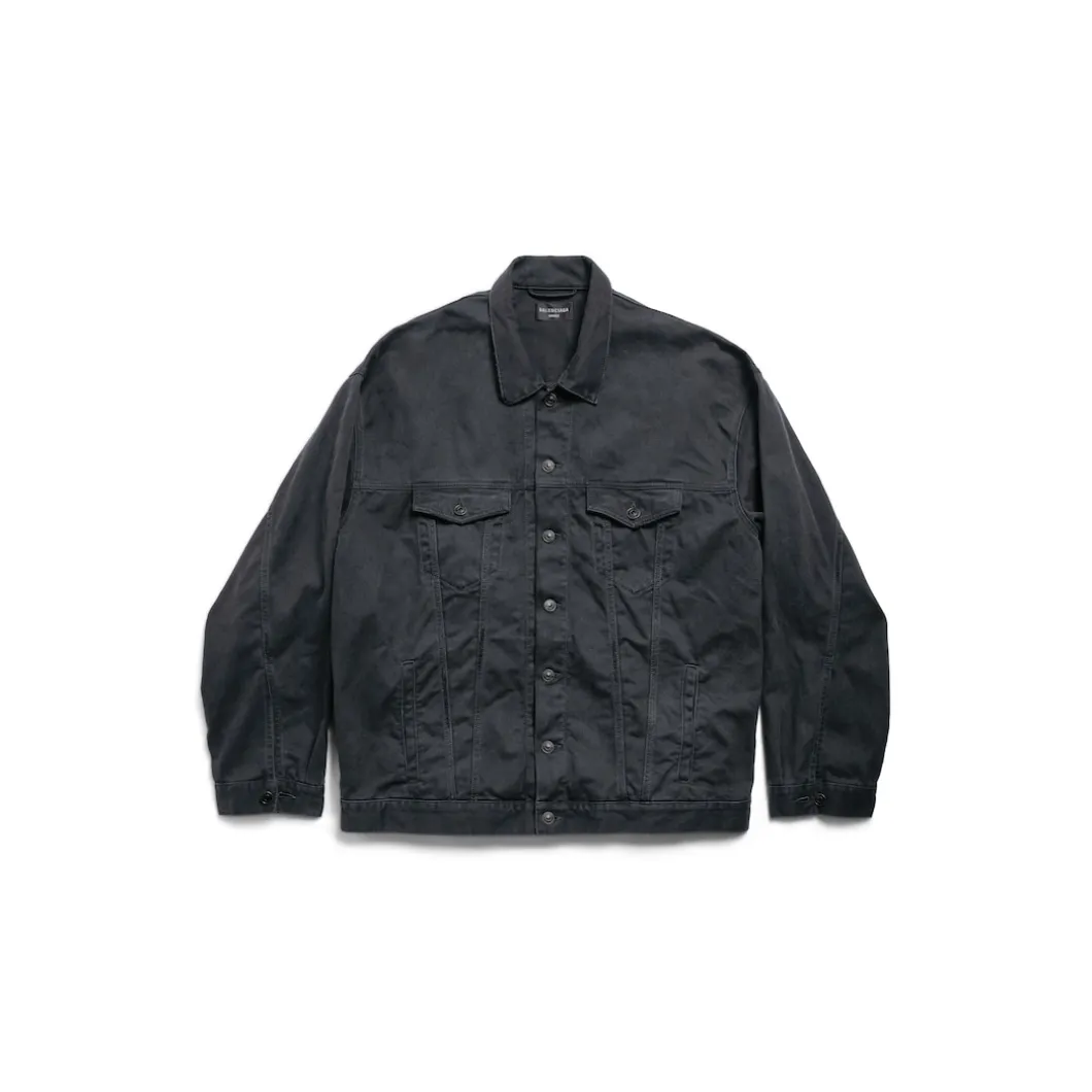 Men's Oversized Jacket in Black