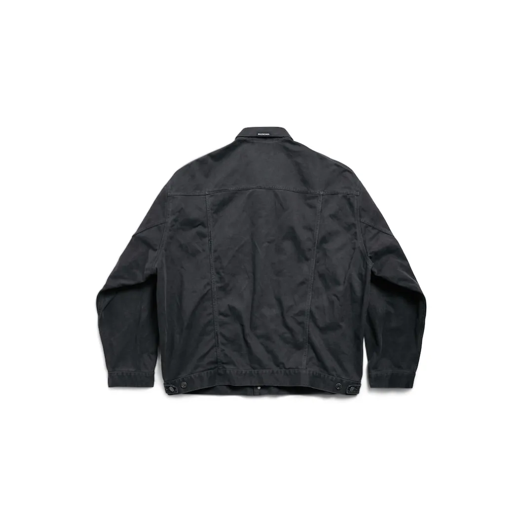 Men's Oversized Jacket in Black