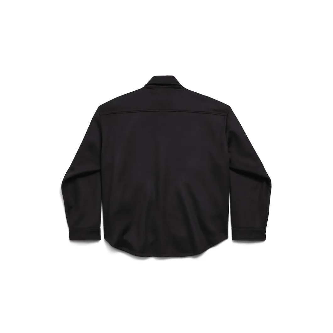 Men's Padded Shirt in Black