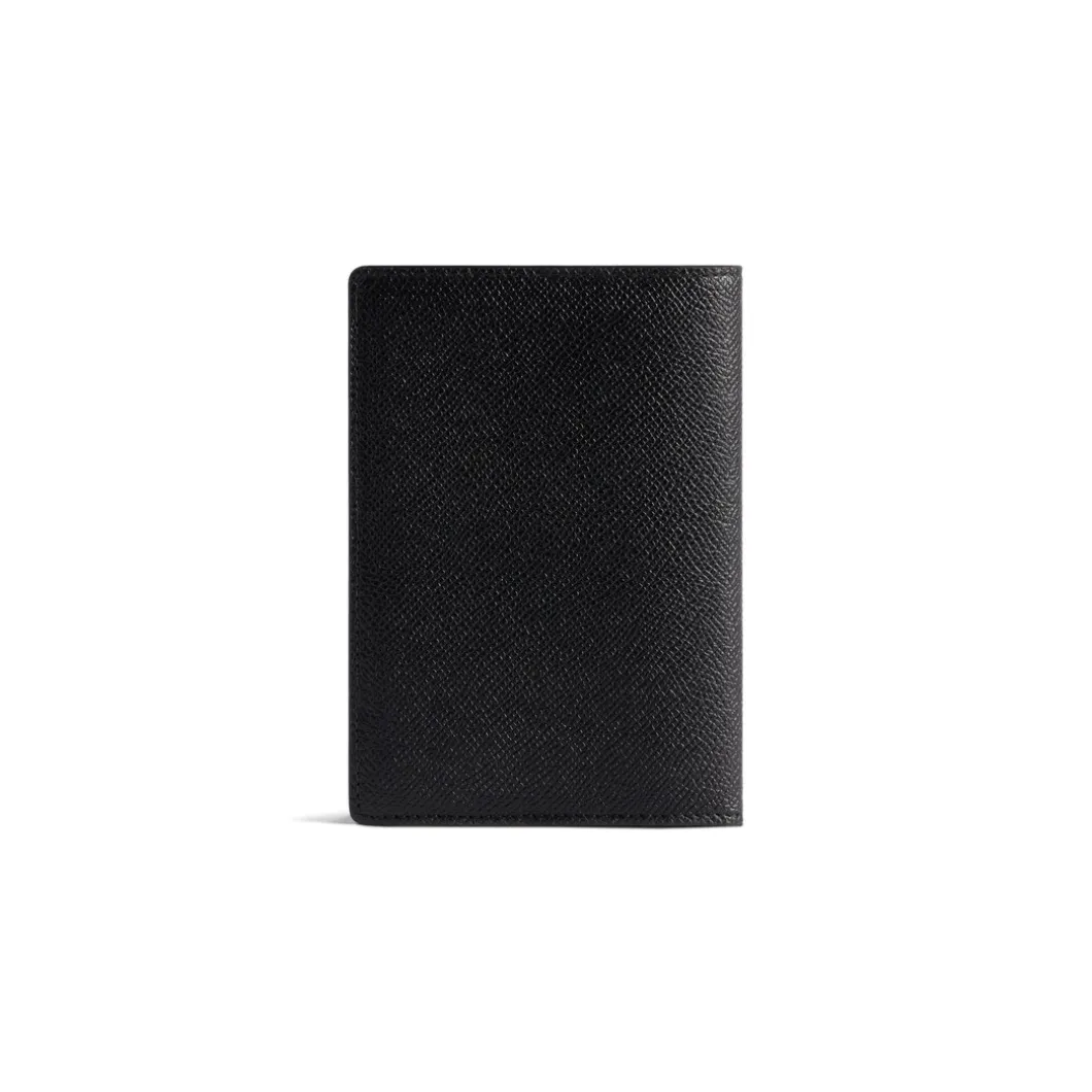 Men's Passport Holder in Black