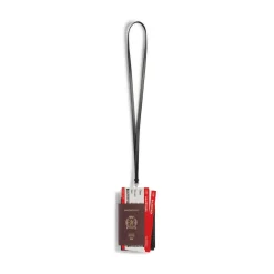 Men's Passport Phone Holder in Burgundy