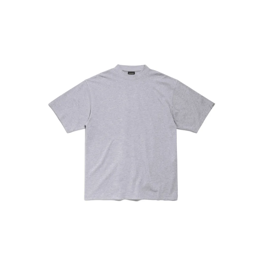 Men's Patch Garde-robe T-shirt Medium Fit in Grey