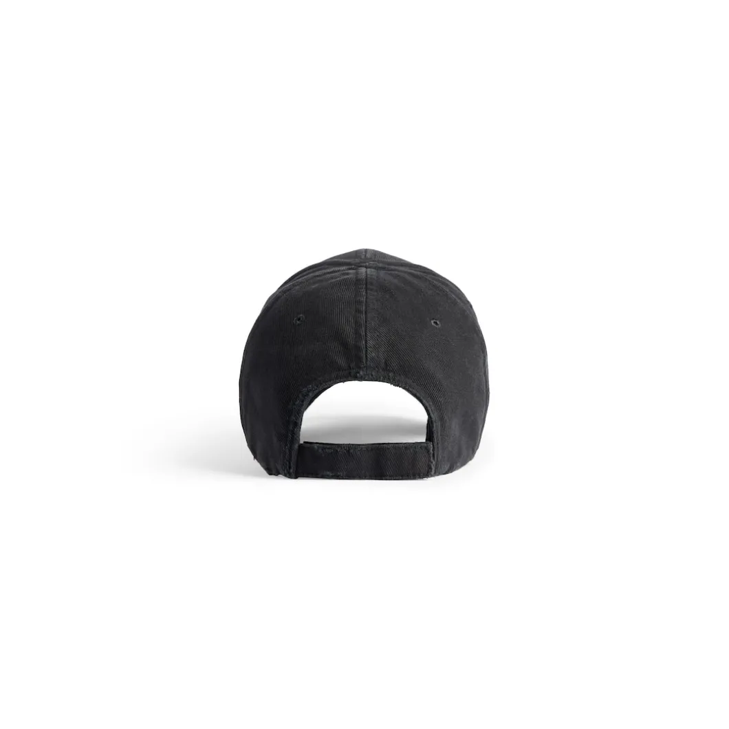 Men's Planet Earth Cap in Black