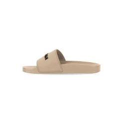 Men's Pool Slide Sandal in Beige