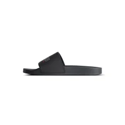 Men's Pool Slide Sandal  in Black