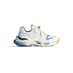 Men's Runner 2.0 Sneaker in White/yellow/blue