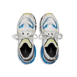 Men's Runner 2.0 Sneaker in White/yellow/blue