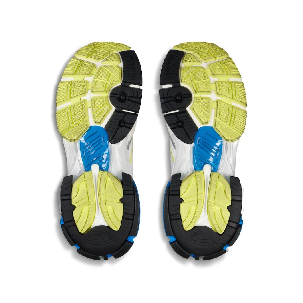 Men's Runner 2.0 Sneaker in White/yellow/blue