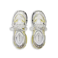 Men's Runner 2.0 Sneaker in White/yellow/black