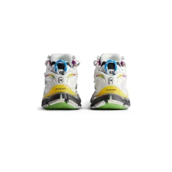 Men's Runner Gradient Sneaker in White/multicolored
