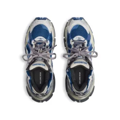 Men's Runner Gradient Sneaker in Beige/navy/grey
