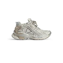 Men's Runner Sneaker  in Beige