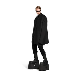Men's Seamless Tailored Jacket in Black