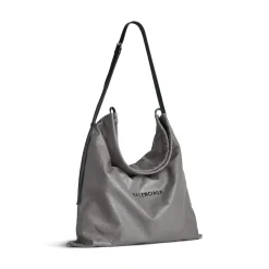 Men's Shopper Large Dust Bag Crossbody Pouch in Grey
