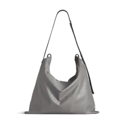 Men's Shopper Large Dust Bag Crossbody Pouch in Grey