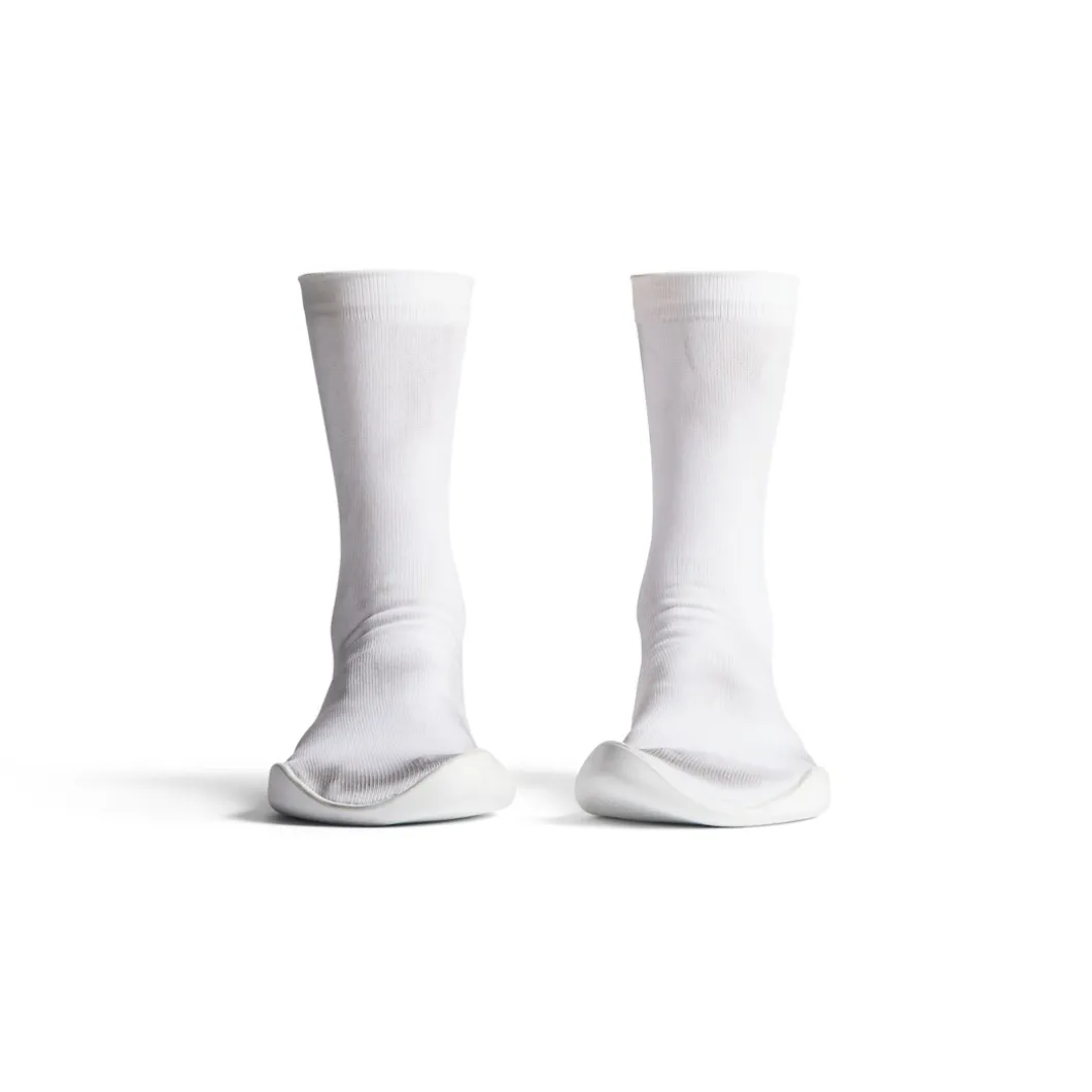 Men's Sock Sneaker in White