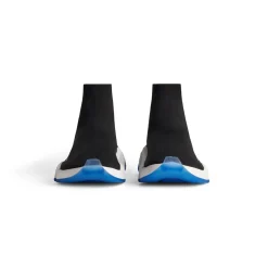 Men's Speed 2.0 Clear Sole Recycled Knit Sneaker in Black