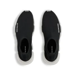 Men's Speed 2.0 Full Clear Sole Recycled Knit Sneaker in Black