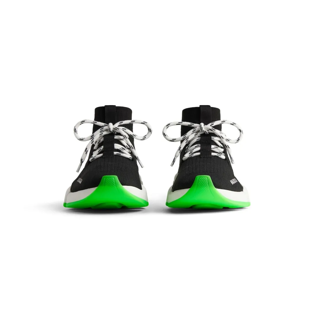 Men's Speed 2.0 Lace-up Recycled Knit Sneaker in Black