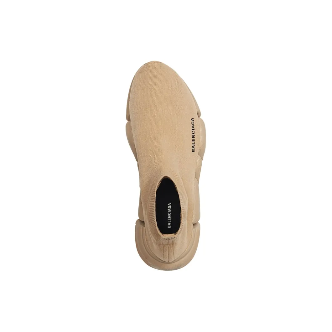 Men's Speed 2.0 Monocolor Recycled Knit Sneaker in Beige