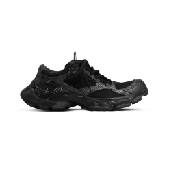 Men's Stapler Sneaker  in Black