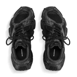 Men's Stapler Sneaker in Black