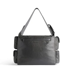 Men's Superbusy Large Sling Bag in Dark Grey