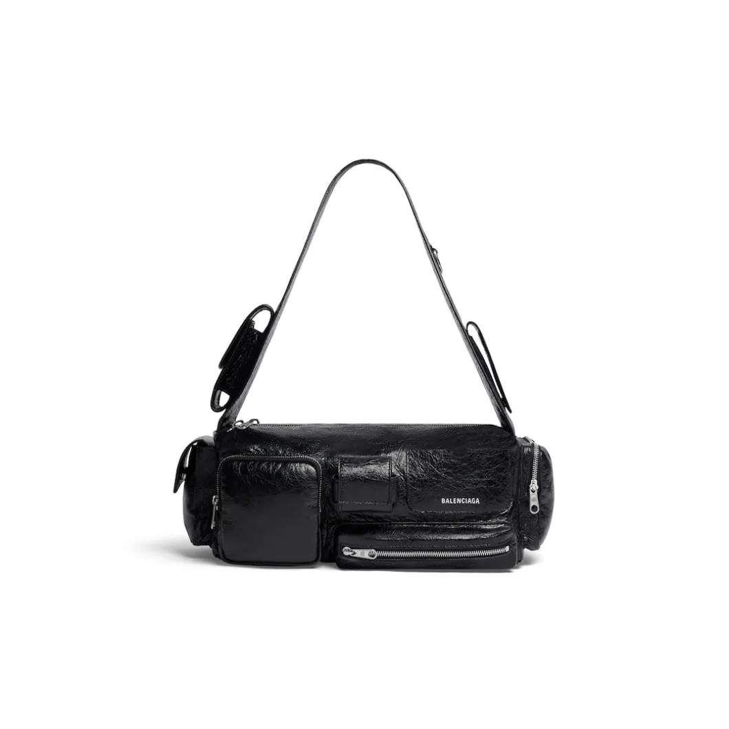 Men's Superbusy Small Sling Bag in Black