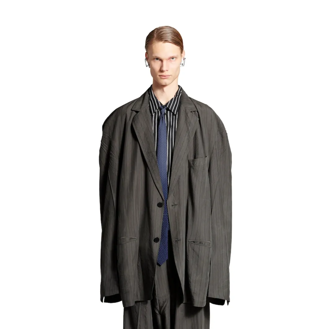 Men's Tailored Jacket in Grey
