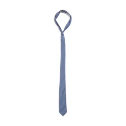 Men's Tie in Light Blue/white