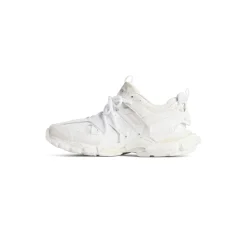 Men's Track Signature Sneaker in White/black