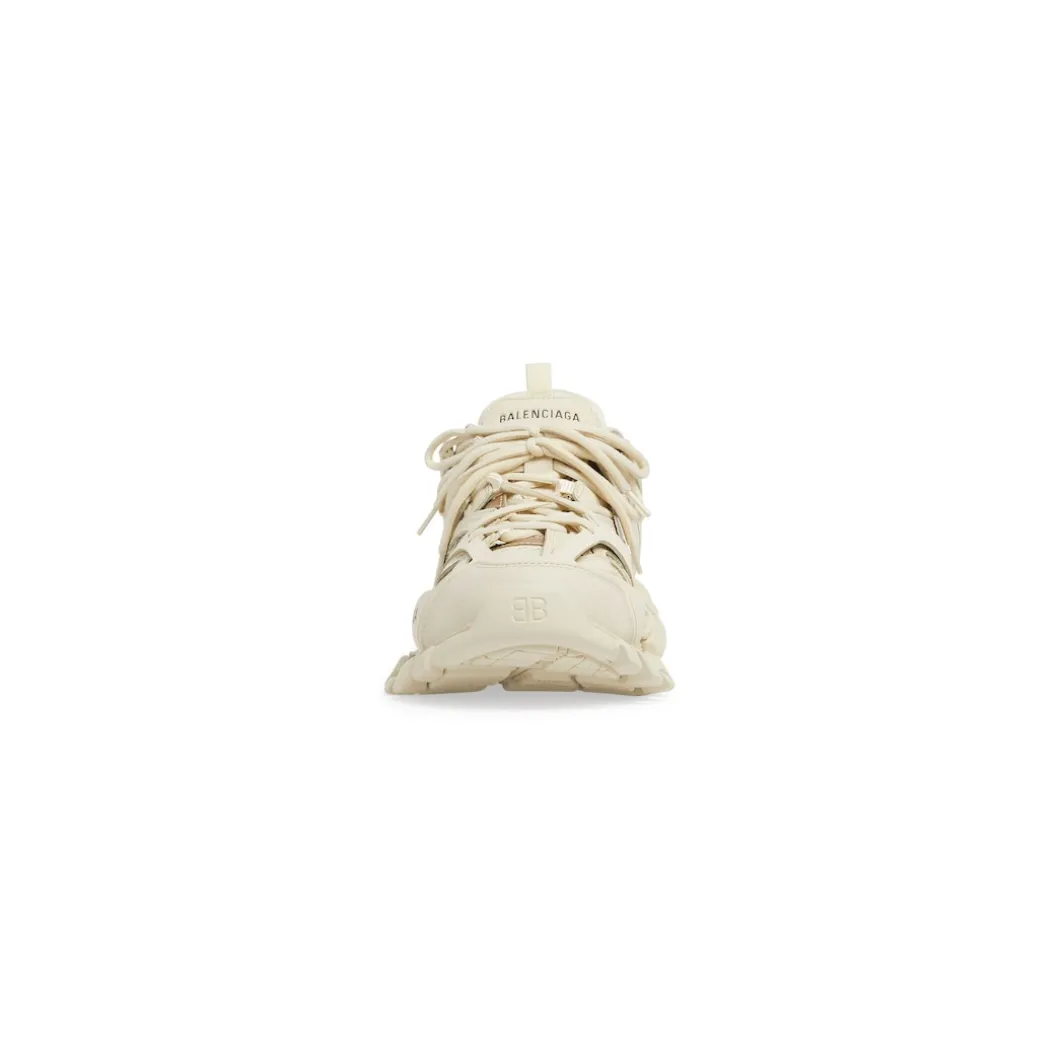 Men's Track Sneaker in Beige